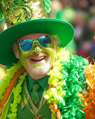 The streets of Dublin burst into life with the vibrant colors and festive spirit of the St. Patrick's Day parade, a celebration of Irish culture and community.