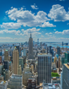A panoramic shot of New York City during daytime