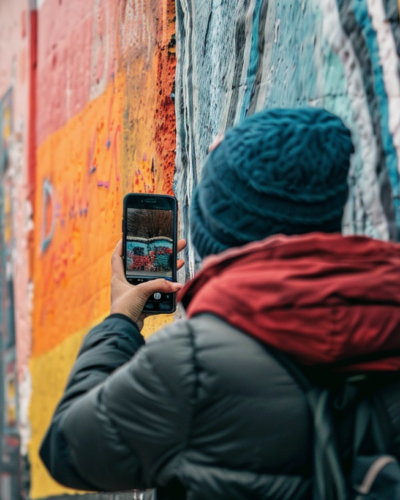 Discovering Berlin's history through the vibrant murals of the East Side Gallery.