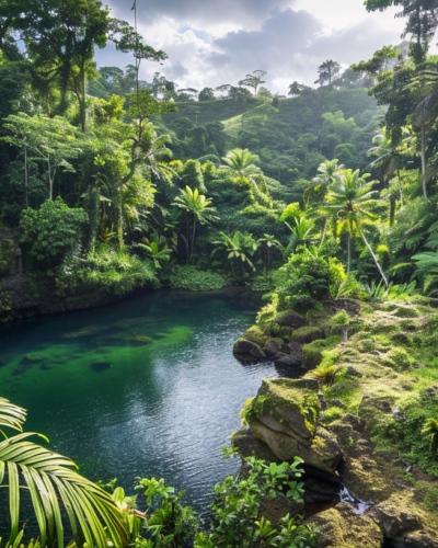Tranquil Retreat: Inside Suva's lush Colo-i-Suva Forest Park.