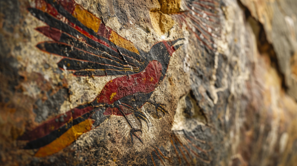 Timeless Stories: The Vibrant Rock Art of Kakadu.