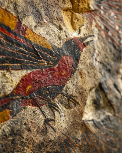 Timeless Stories: The Vibrant Rock Art of Kakadu.