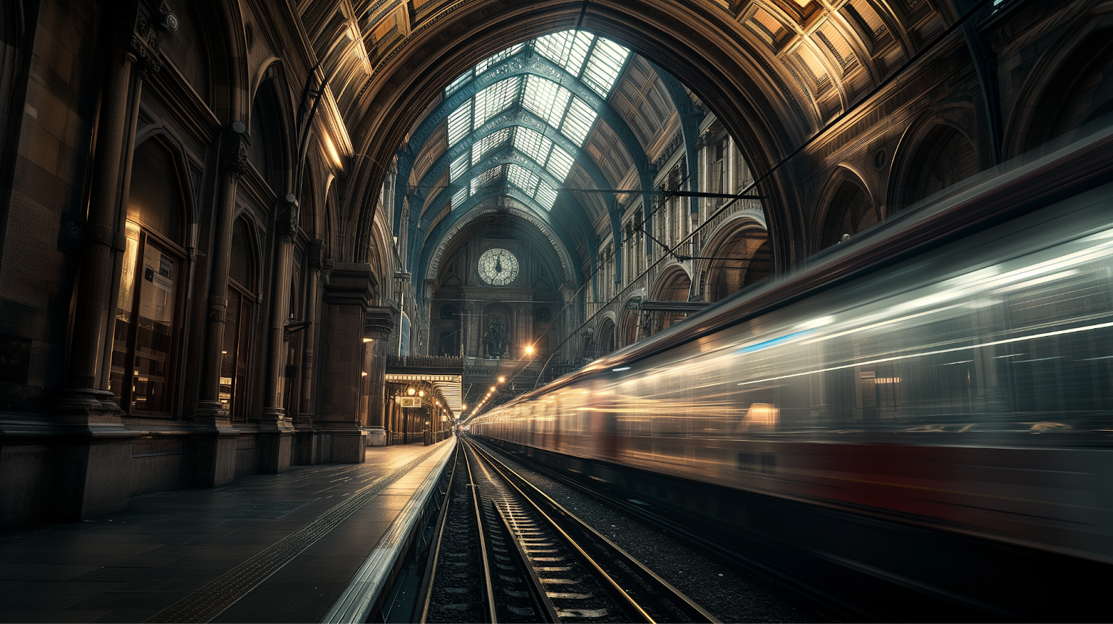 Inside London's Historic Metropolitan Railway.