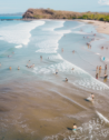 People swimming in Tamarindo Beach