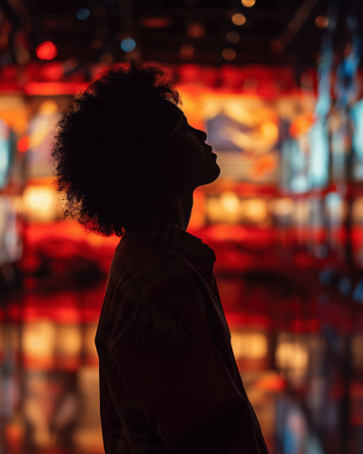 Immersive museum experience showcasing music history and icons