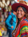 Tourists explore vibrant markets in historic Cusco.