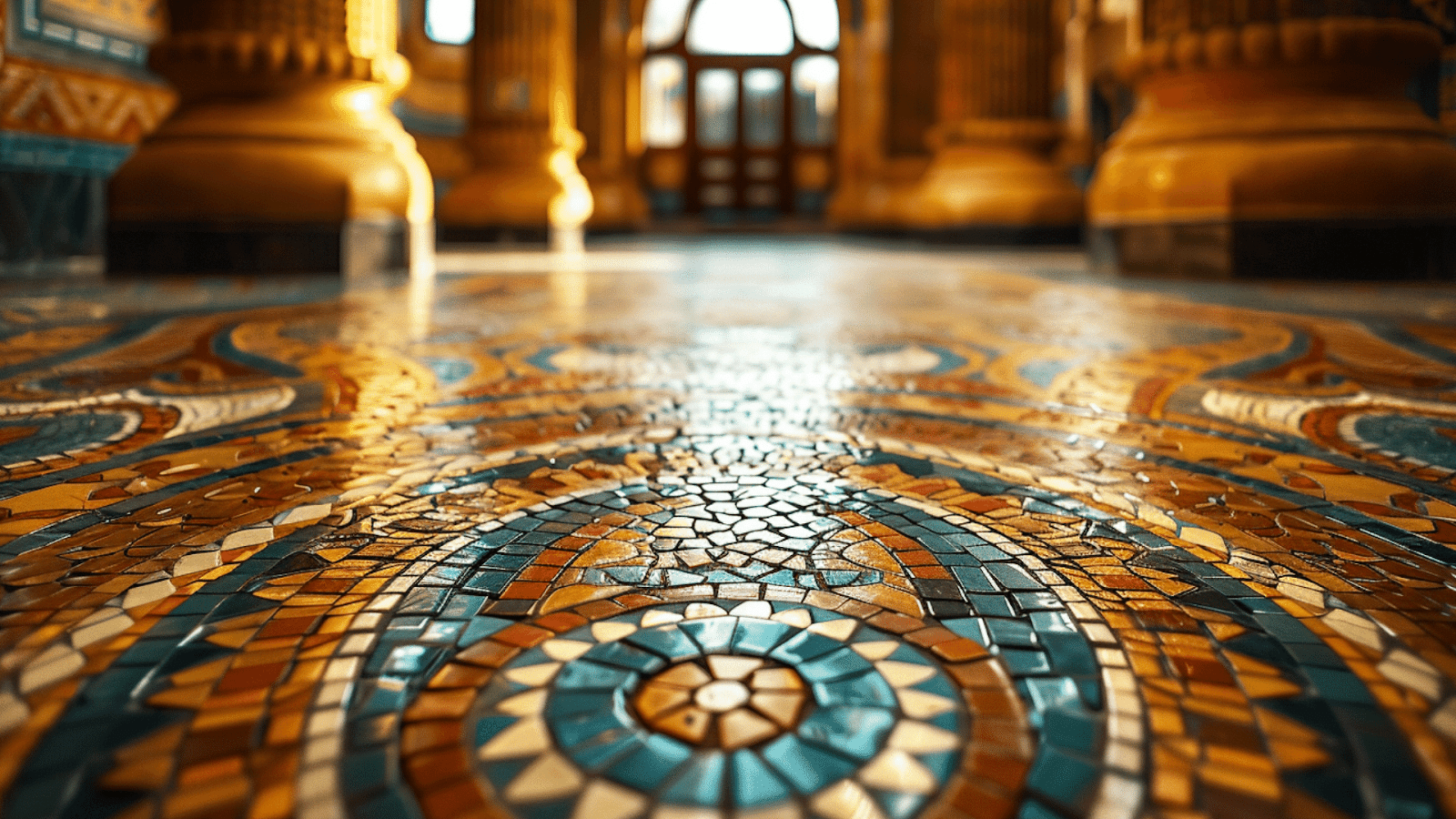 One of the things to know before you go to Budapest is that its thermal baths boast intricate mosaic tiles