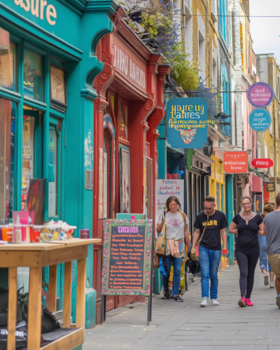 Covent Garden, a sightseeing spot in London, United Kingdom.