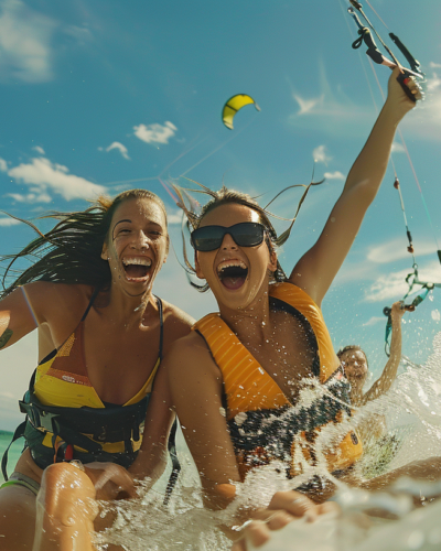 Experience kiteboarding at Long Bay Beach in Providenciales without the usual crowds.